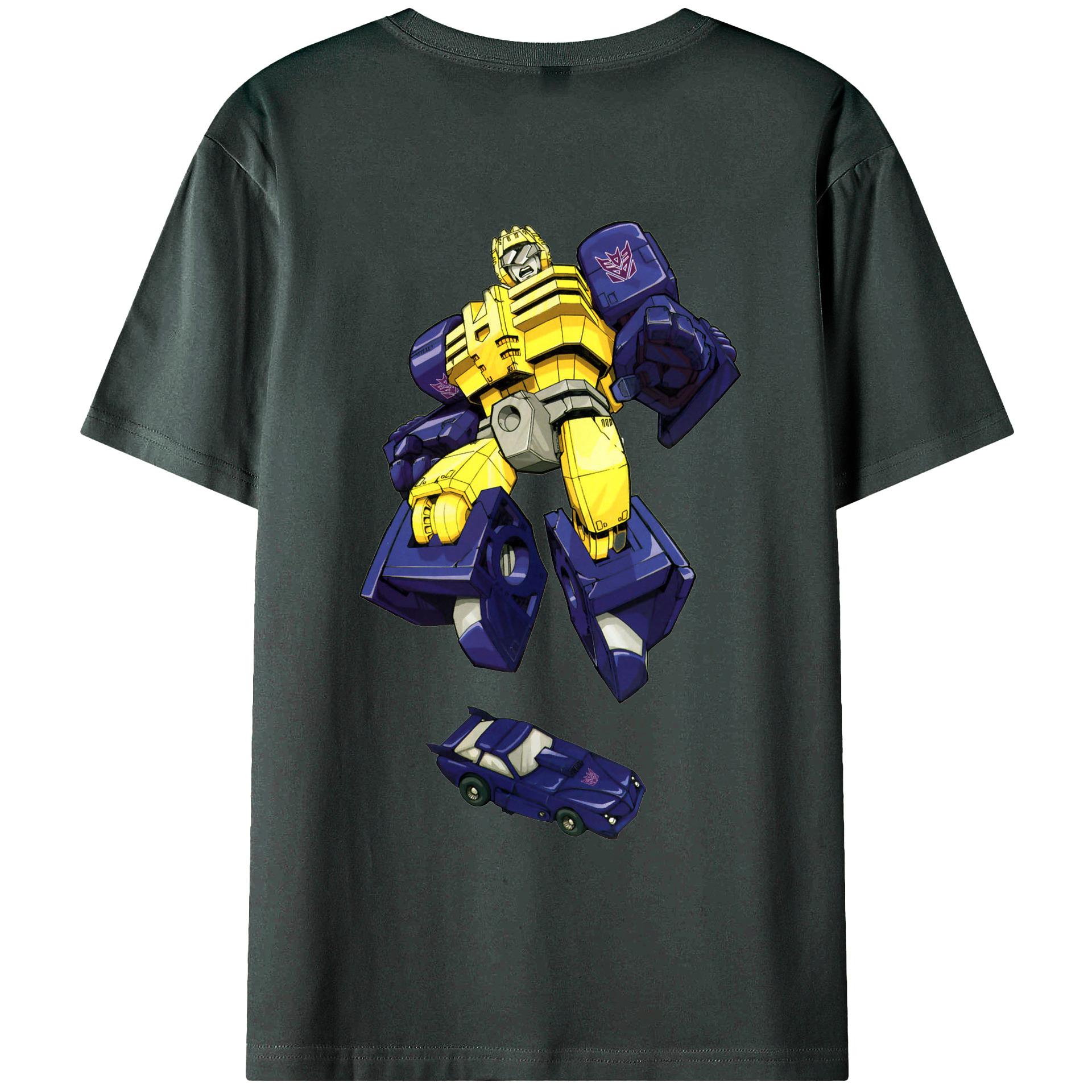 （画像用）  綿100％ メンズ半袖Tシャツ（バックプリント） 通気性
